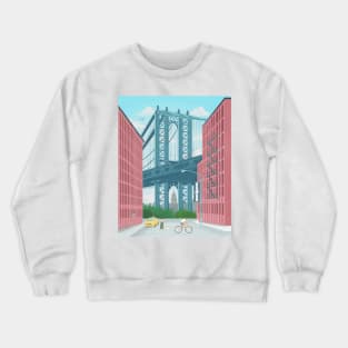 Dumbo, New York Crewneck Sweatshirt